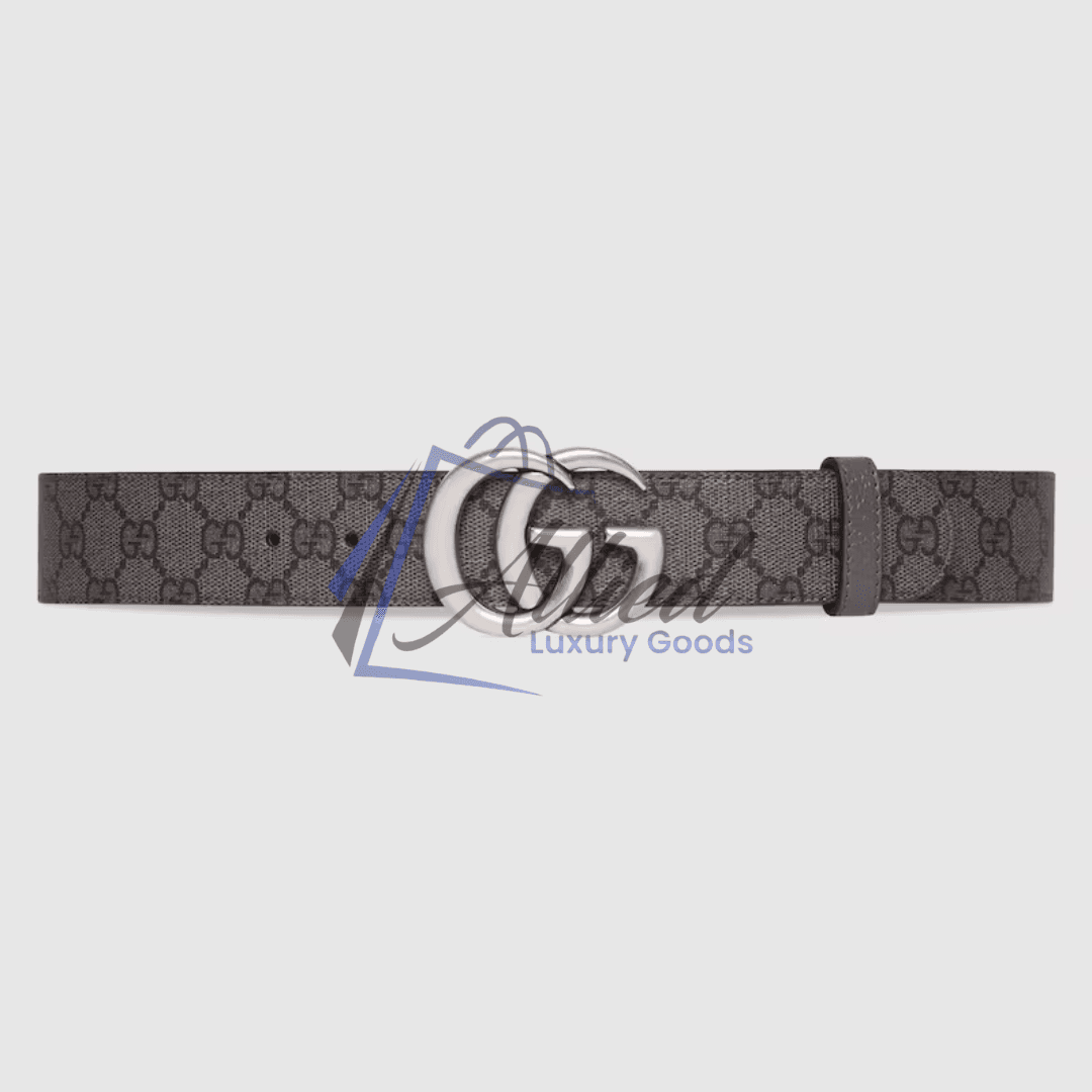 Gucci GG Marmont Reversible Belt Double G Buckle Dual-Material Versatility
