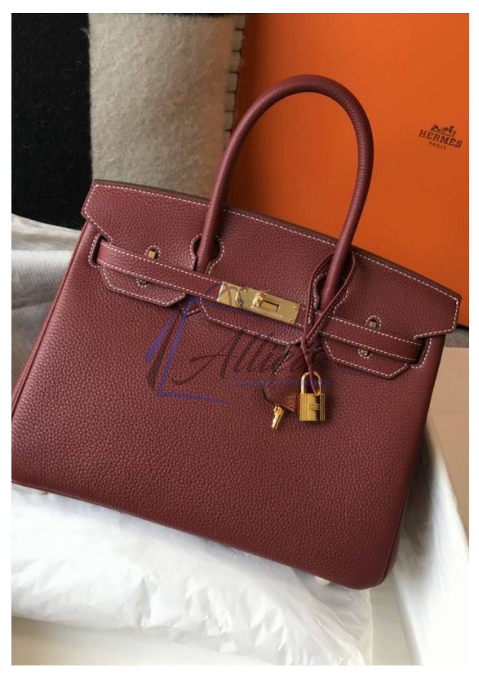 Hermès Birkin 30cm  Classic Luxury Tote