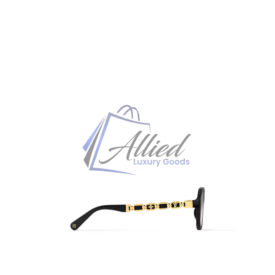 Louis Vuitton Chain Links Square Sunglasses | Sculptural Glamour with Iconic Detailing