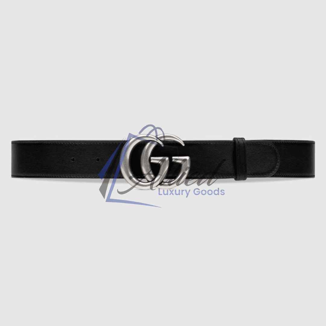 Gucci GG Marmont Reversible Belt Double G Buckle Dual-Material Versatility