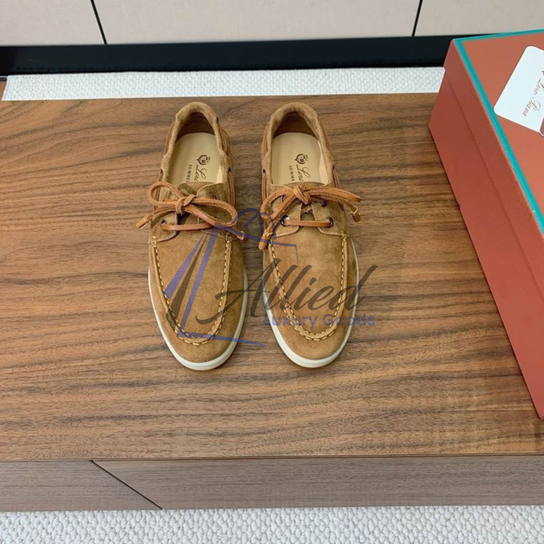 Loro Piana Casual Shoes| Non-Slip Monogram Soles