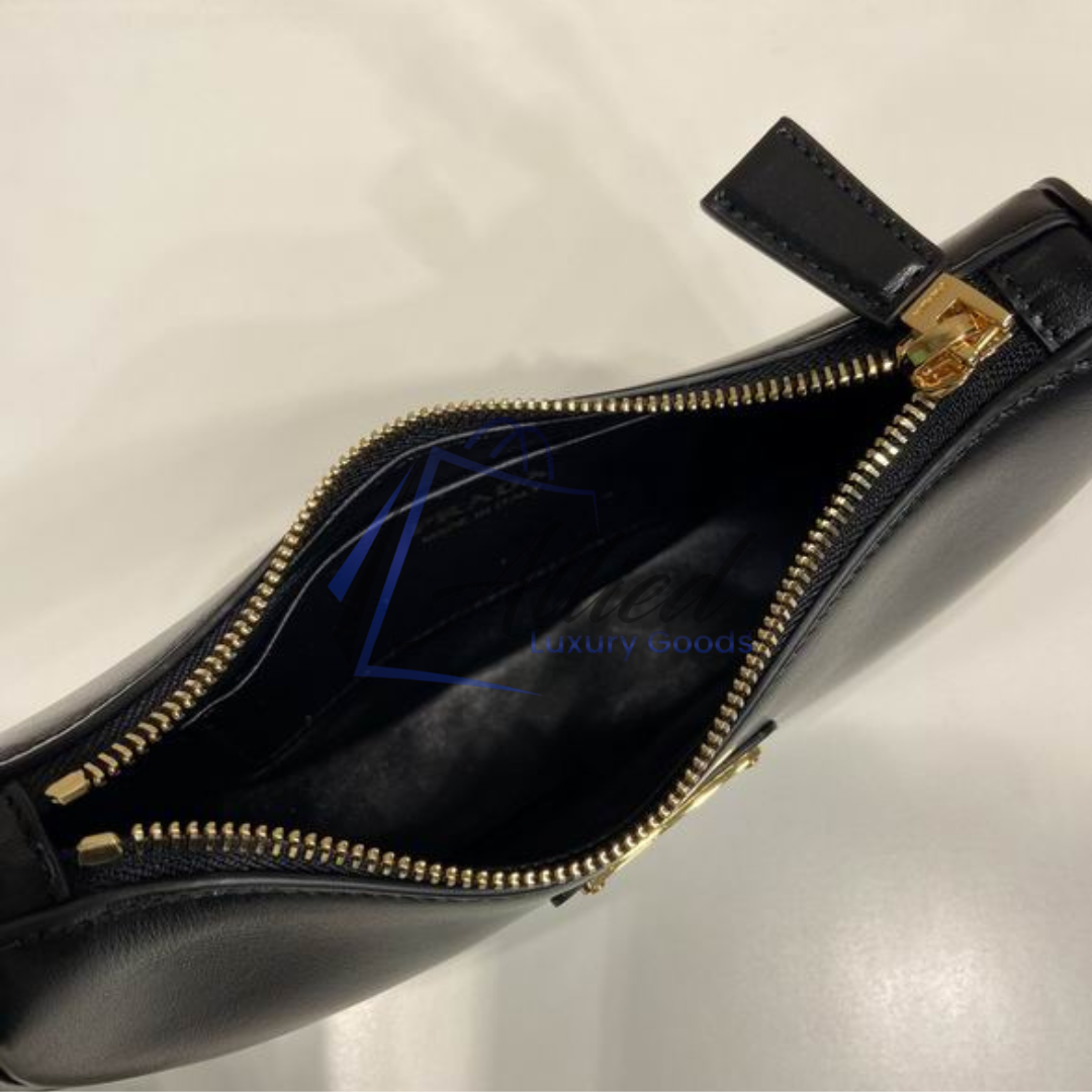 Prada Arqué Leather Mini Shoulder Bag