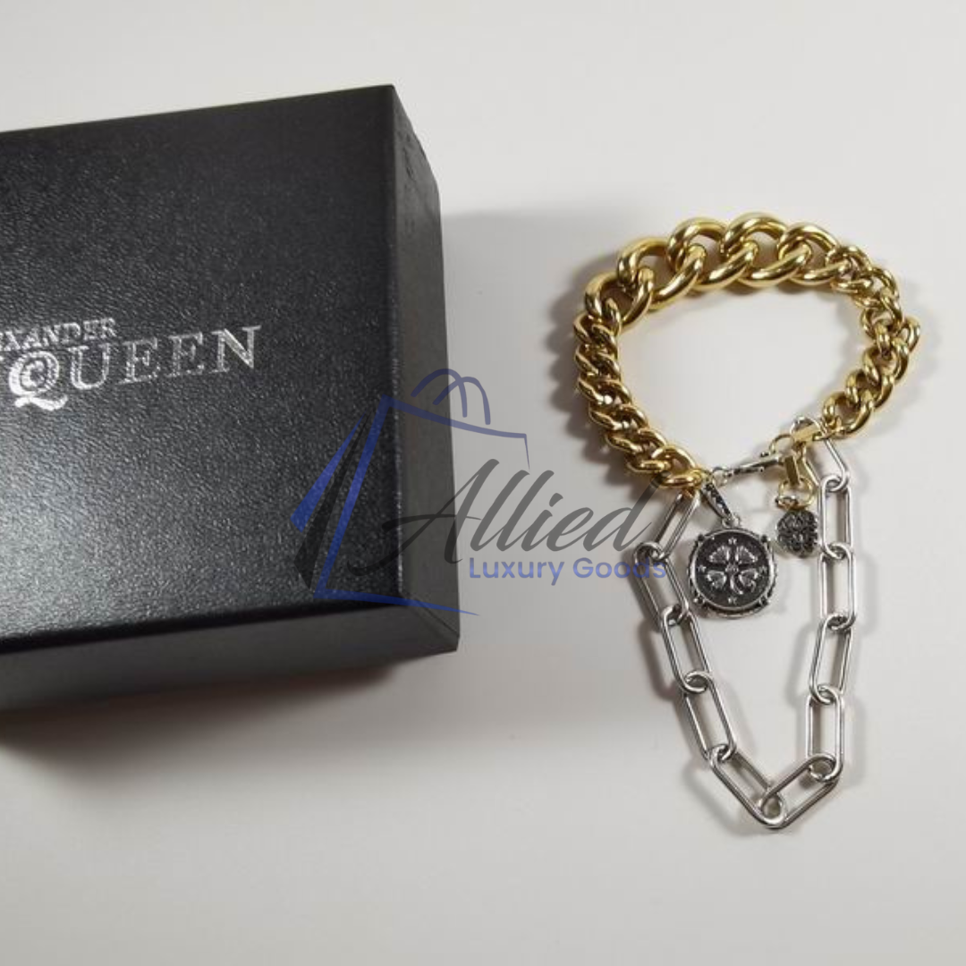 Dolce & Gabbana Multicolor Gemstone DG Bracelet