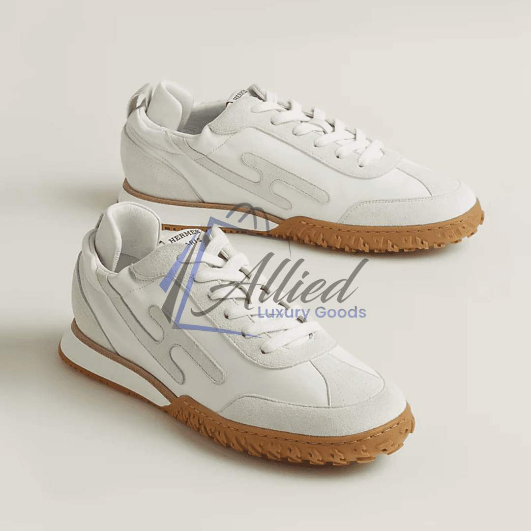 Hermès Jet Sneaker Retro Suede Design Discreet