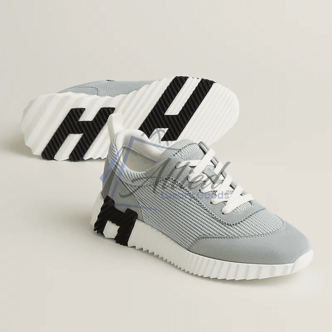 Hermès Bouncing Sneakers Contrast Sole Luxe Goatskin Construction