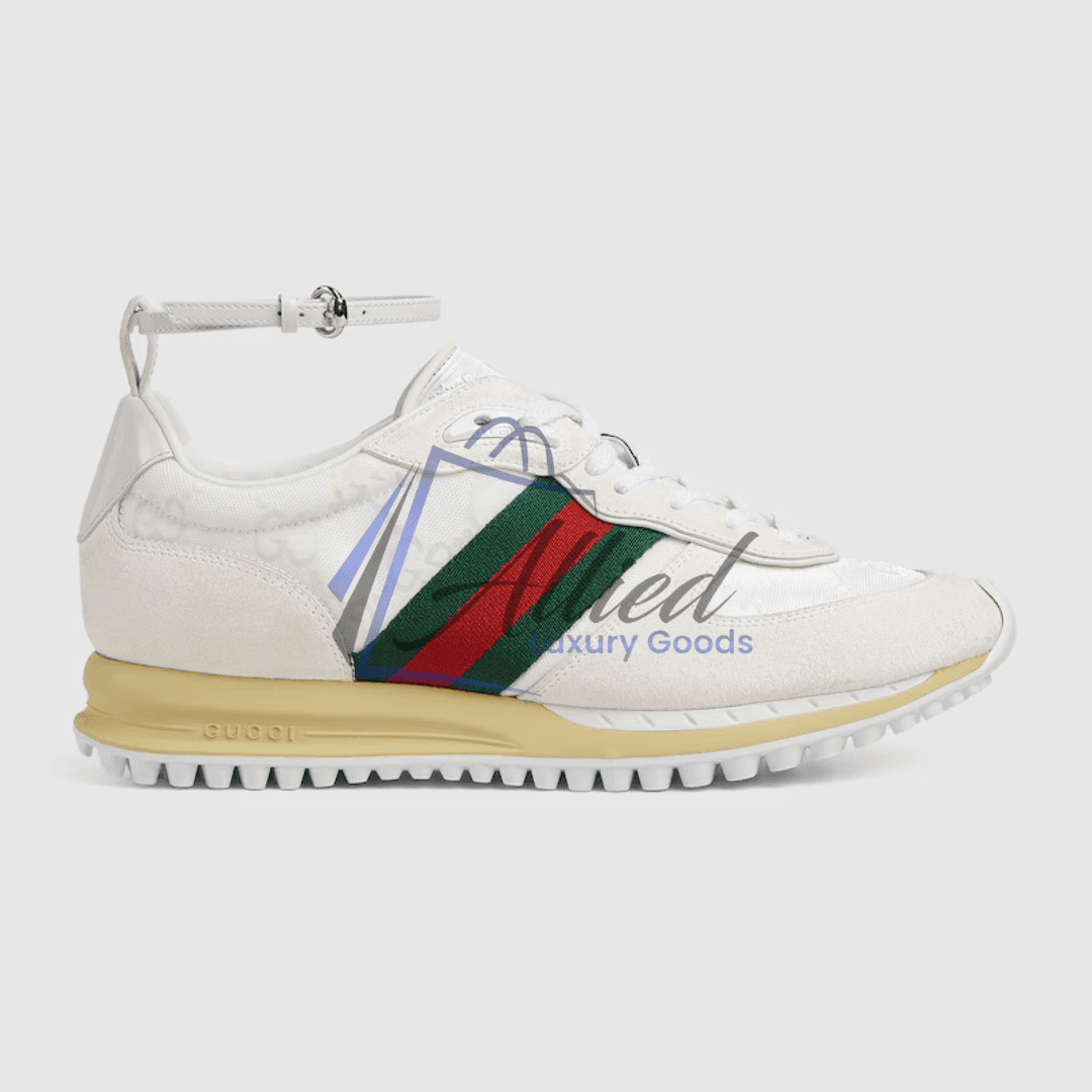Women’s Gucci Re-Motion Trainer Detachable Strap Vintage-Treated Sole