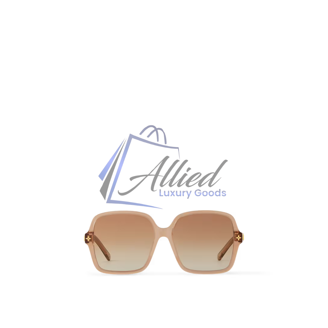 Louis Vuitton Blossom Square Sunglasses | Feminine Oversized Elegance