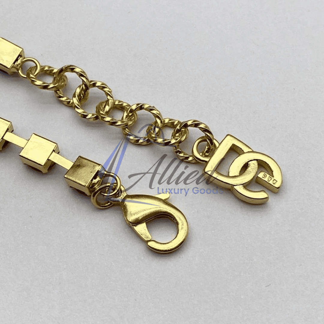 Dolce & Gabbana Multicolor Gemstone DG Bracelet