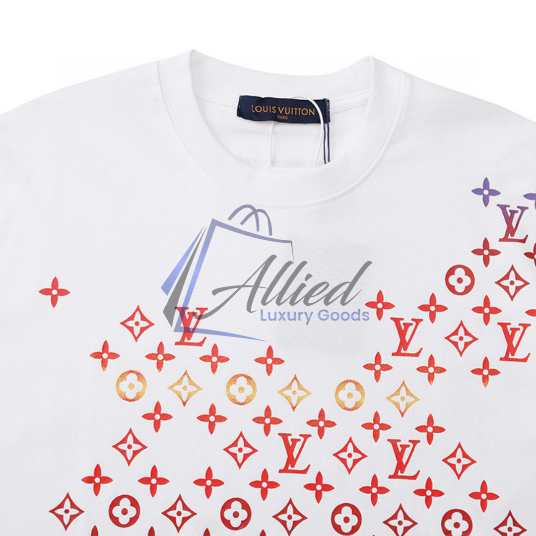 LV Men’s Gradient Cotton Shirt