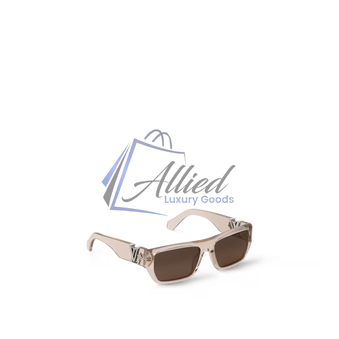 Louis Vuitton LV Clarity Square Sunglasses | Structured Elegance with Oversized Logo Detailing