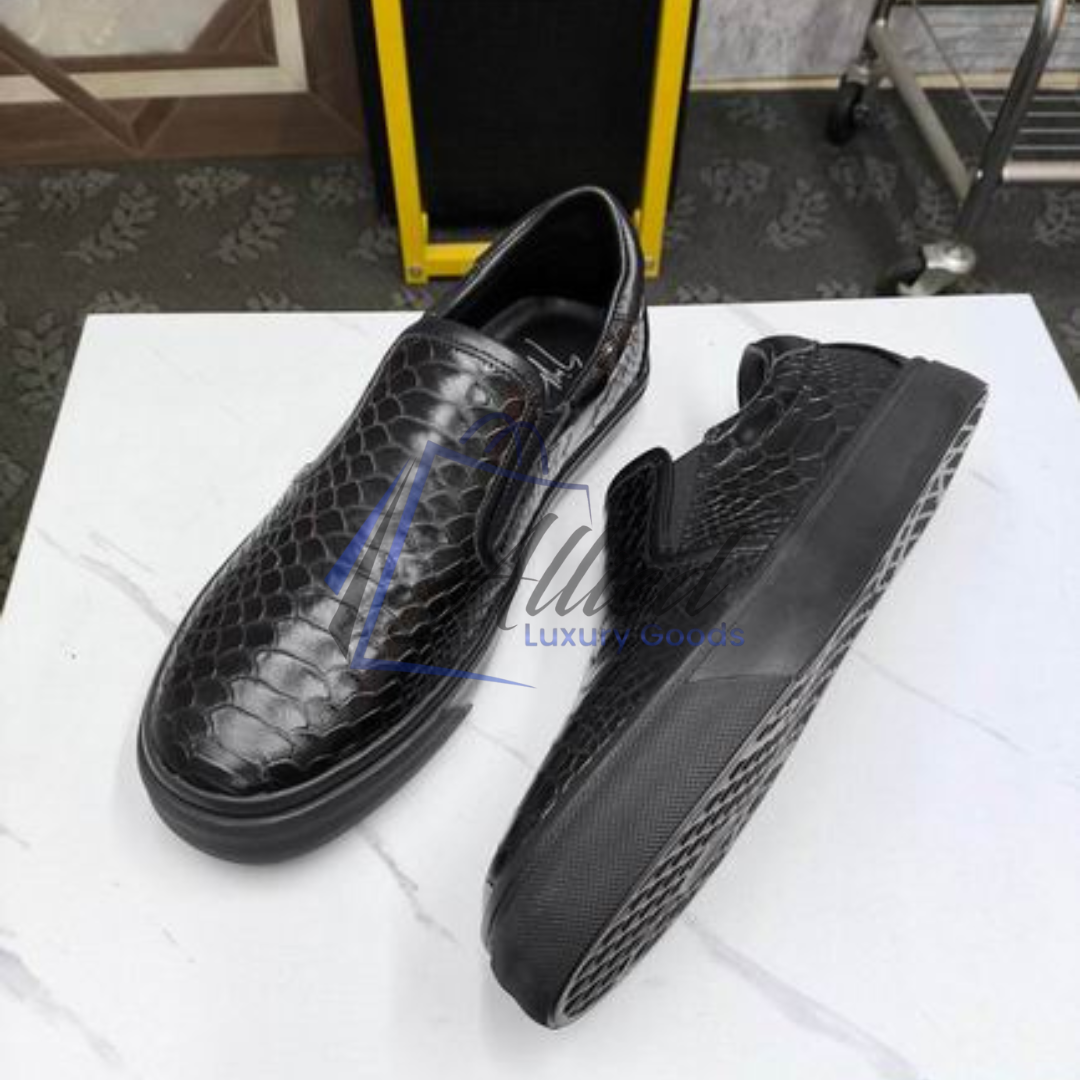 Giuseppe Zanotti Embossed Slip-On | Refined Italian Streetwear