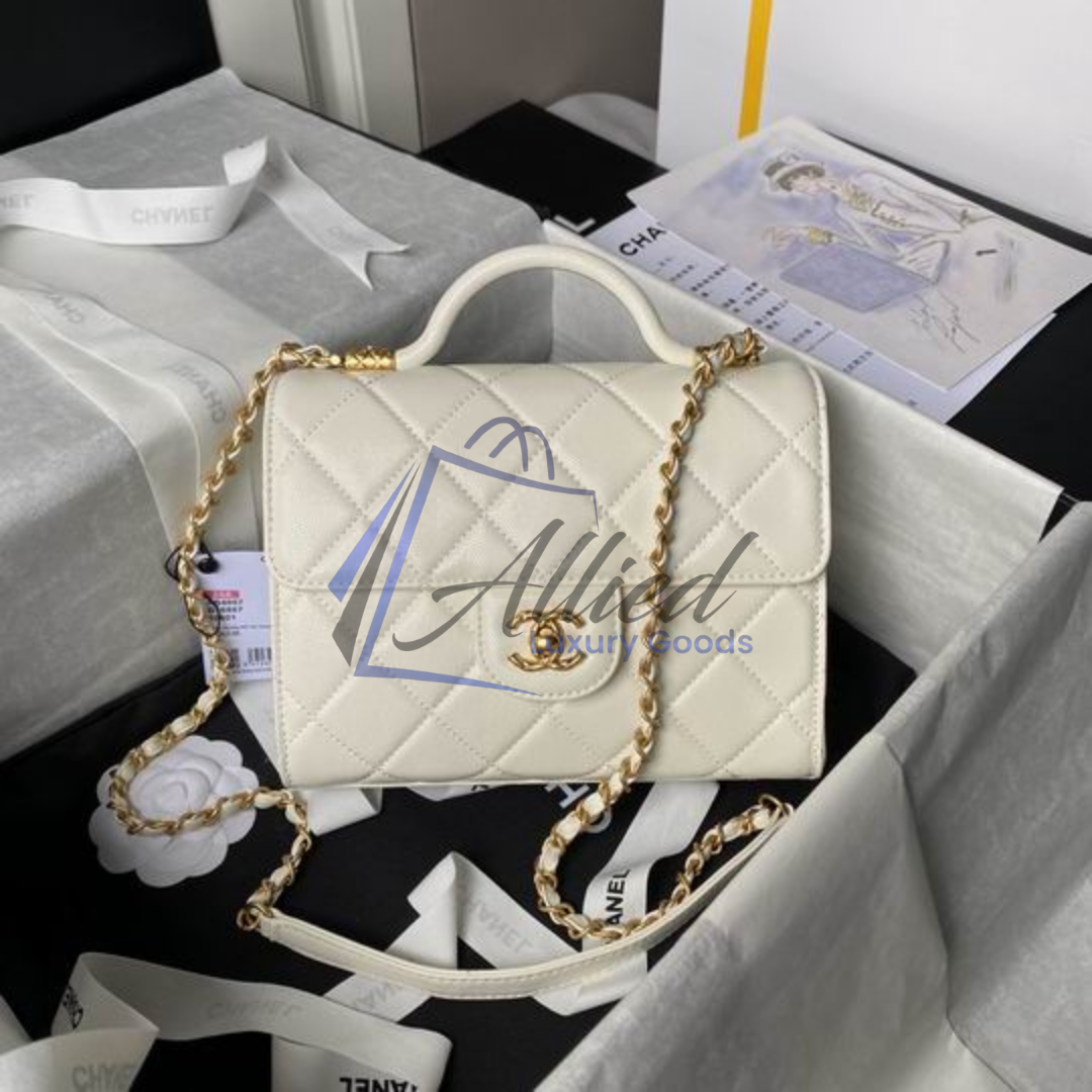 Chanel Maxi Classic Flap Bag with Top Handle | Heirloom Luxury Redefined