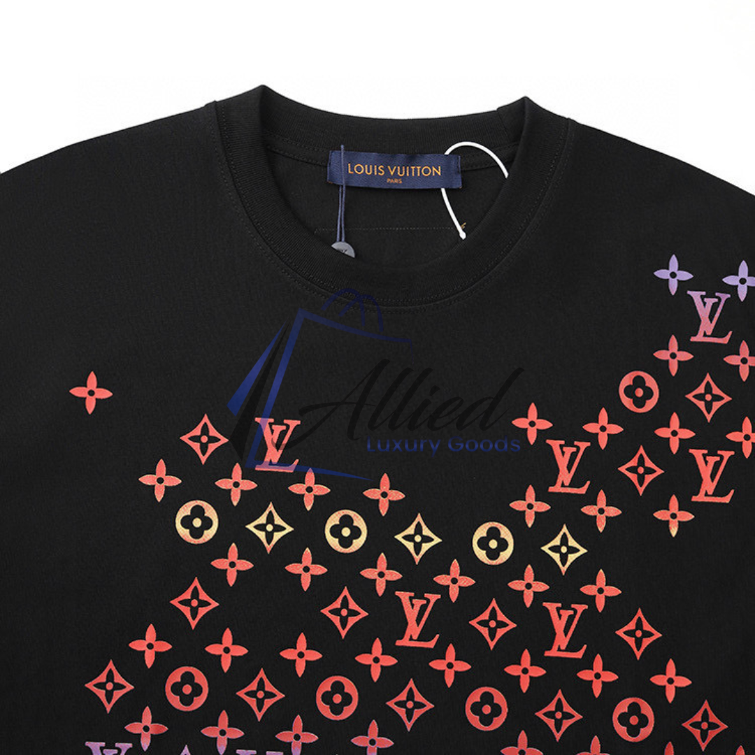 LV Men’s Gradient Cotton Shirt