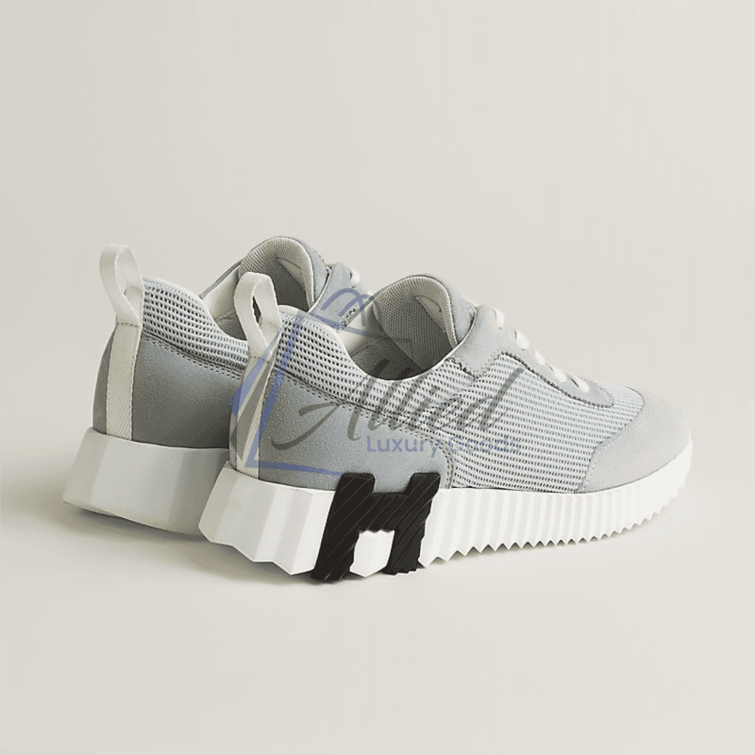 Hermès Bouncing Sneakers Contrast Sole Luxe Goatskin Construction