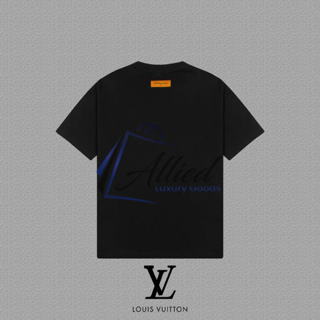LV Men’s Printed Cotton Piqué T-Shirt