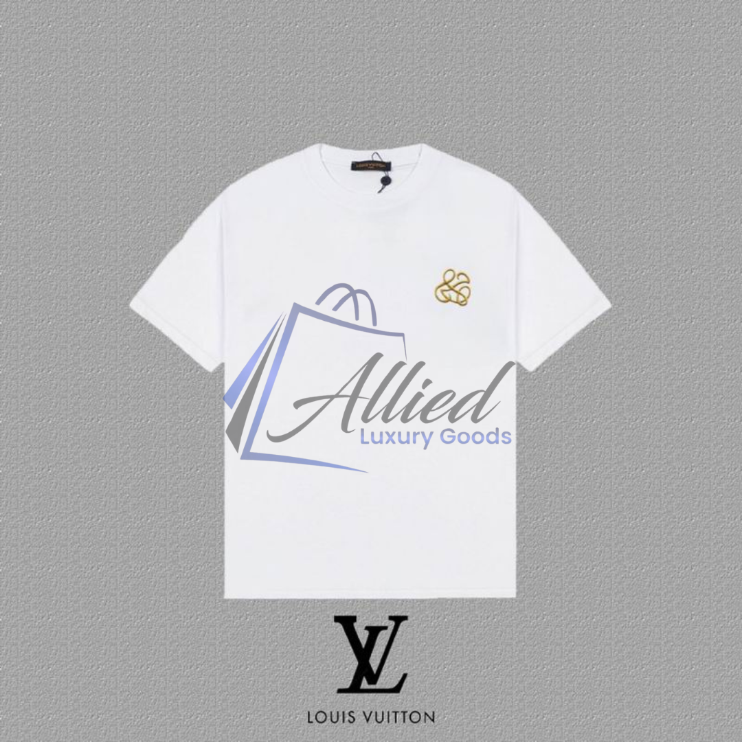 LV Men’s Printed Cotton Piqué T-Shirt