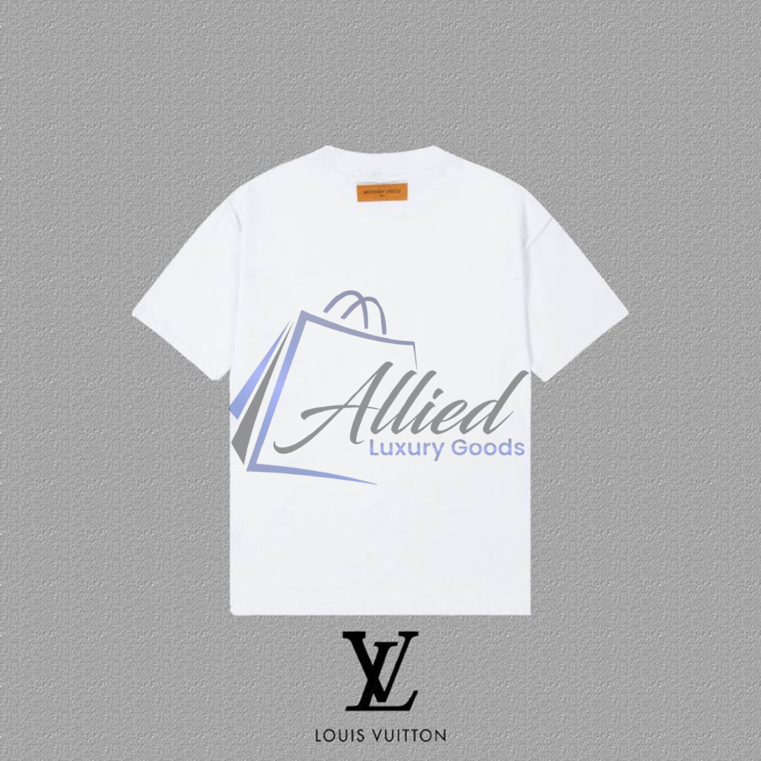 LV Men’s Printed Cotton Piqué T-Shirt