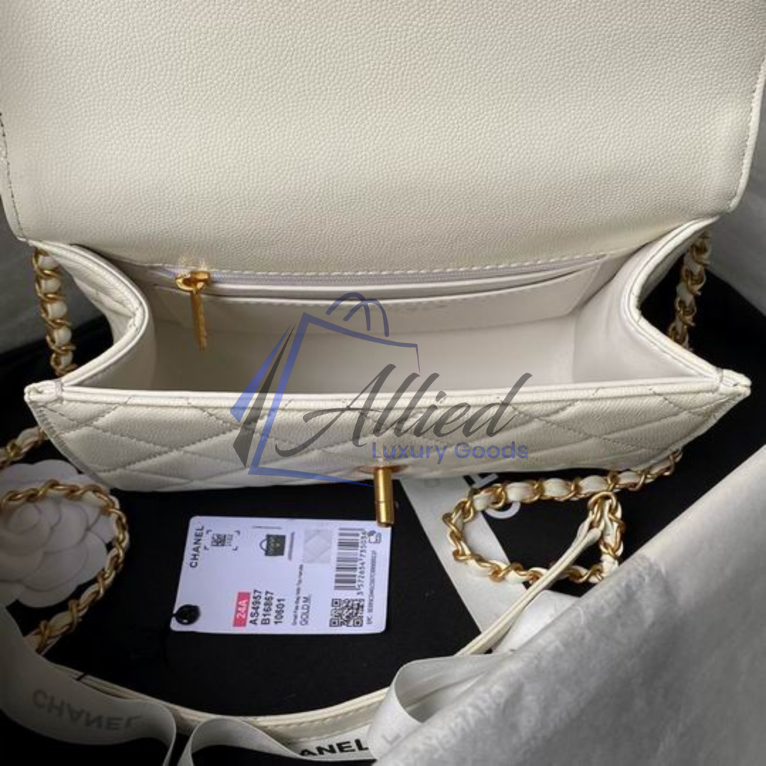 Chanel Maxi Classic Flap Bag with Top Handle | Heirloom Luxury Redefined