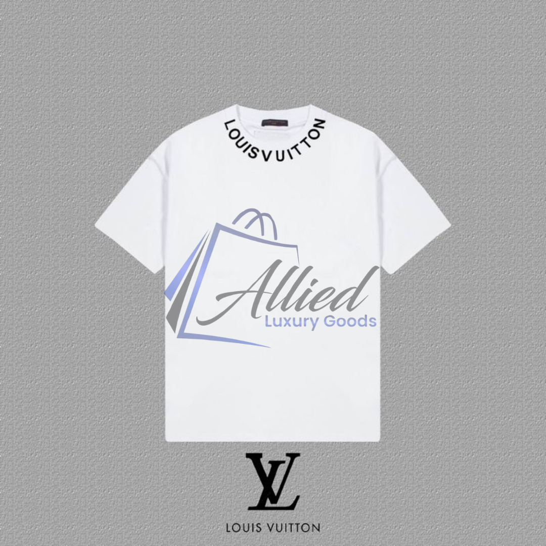 LV Men’s Printed Cotton Piqué T-Shirt