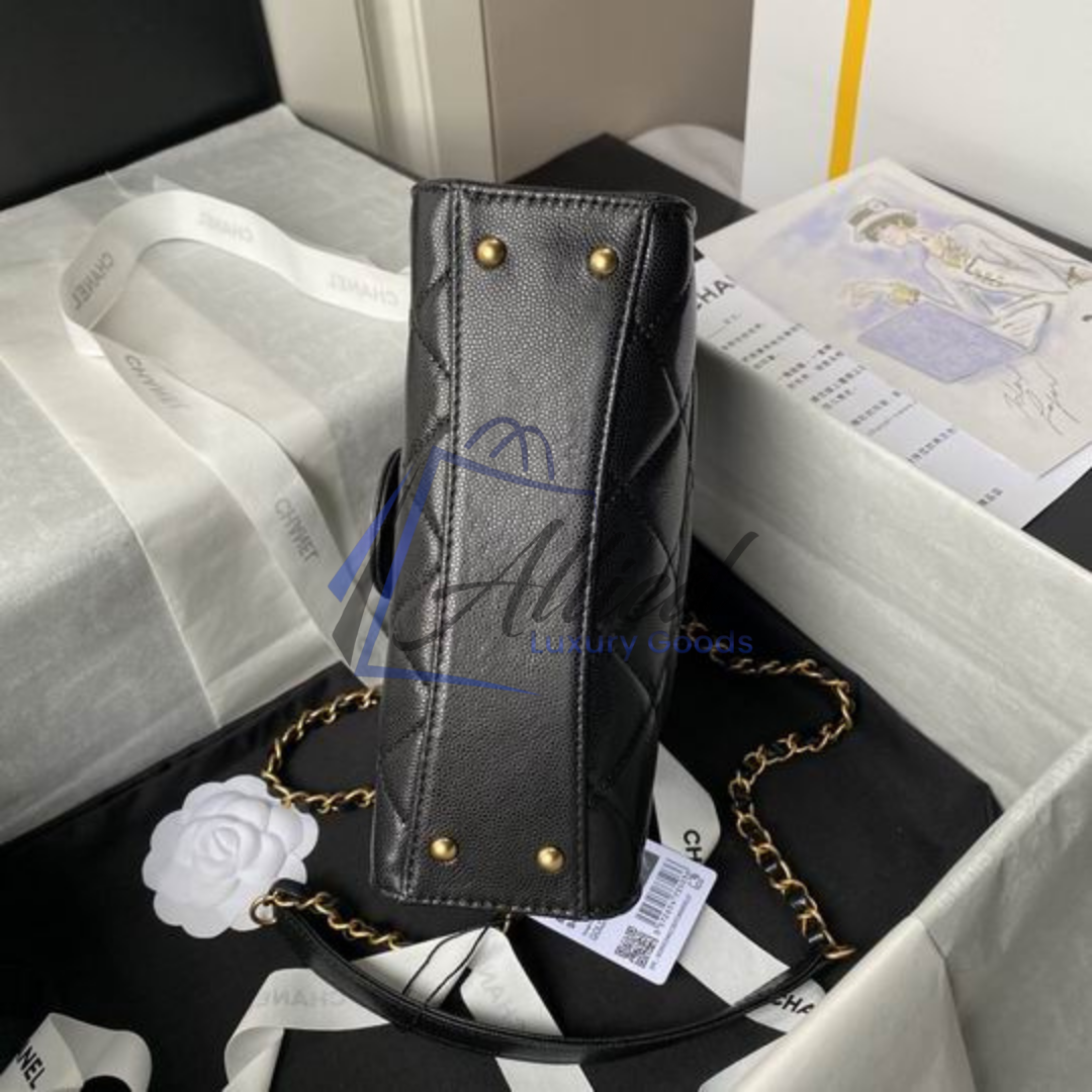 Chanel Maxi Classic Flap Bag with Top Handle | Heirloom Luxury Redefined