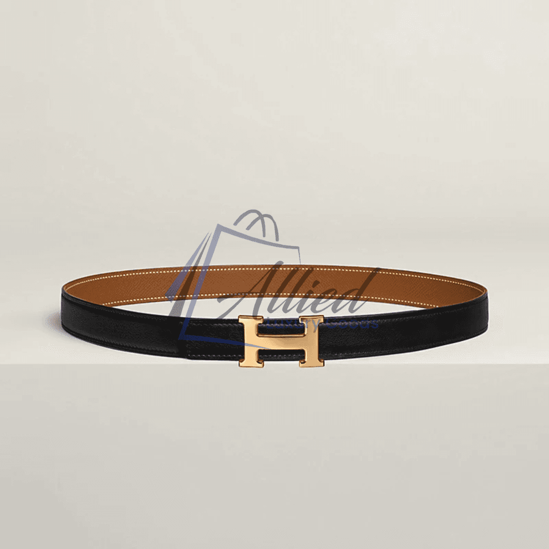 Hermès Mini H Belt Rose Gold Buckle