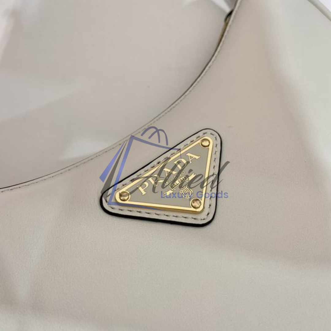 Prada Arqué Leather Mini Shoulder Bag