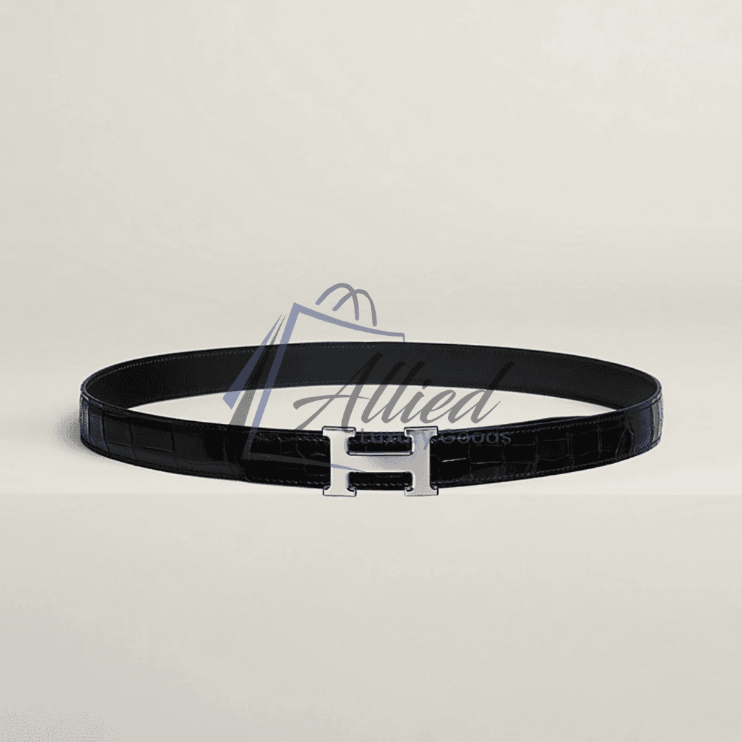 Hermès Mini H Belt Rose Gold Buckle