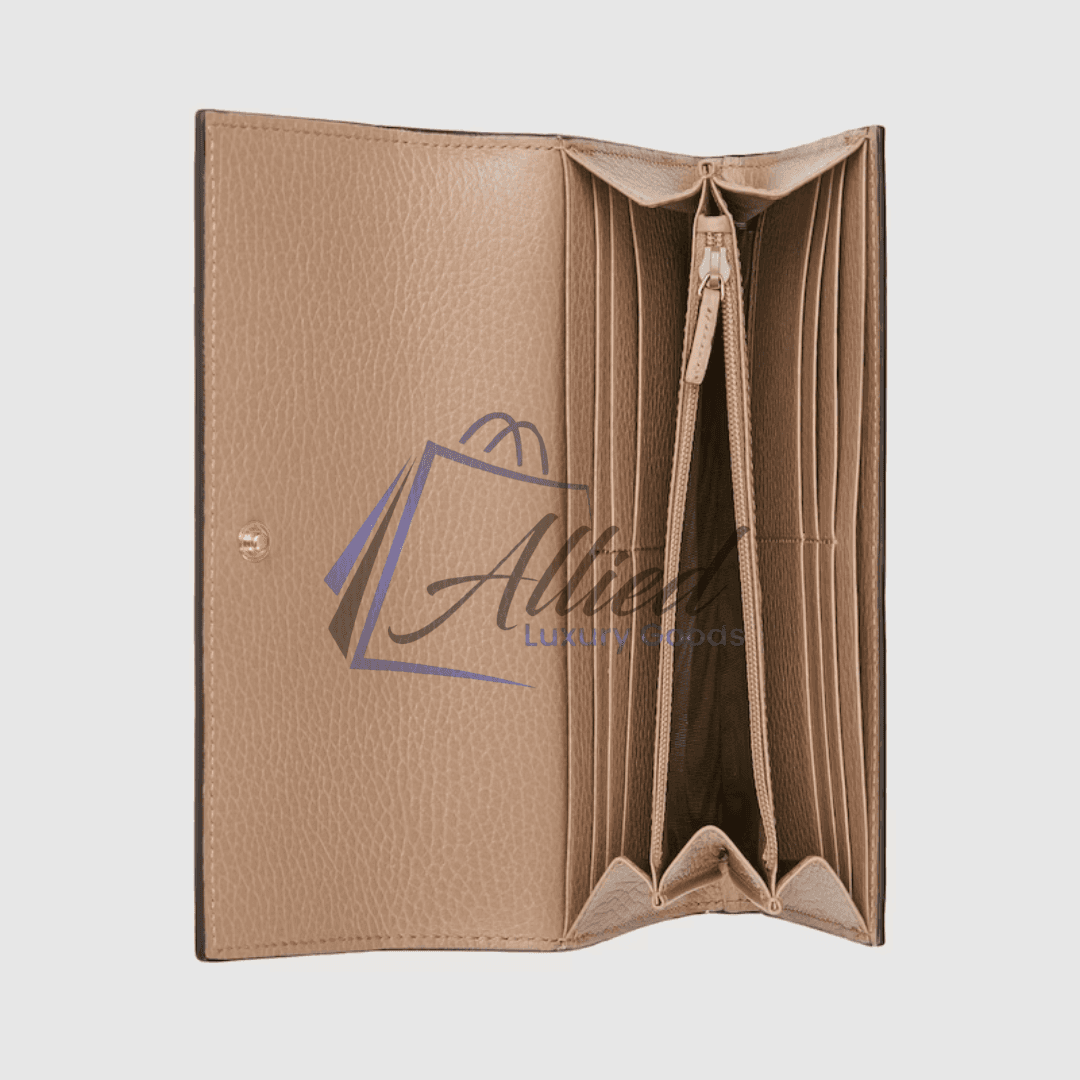 Gucci GG Marmont Continental Wallet Bi-Colour