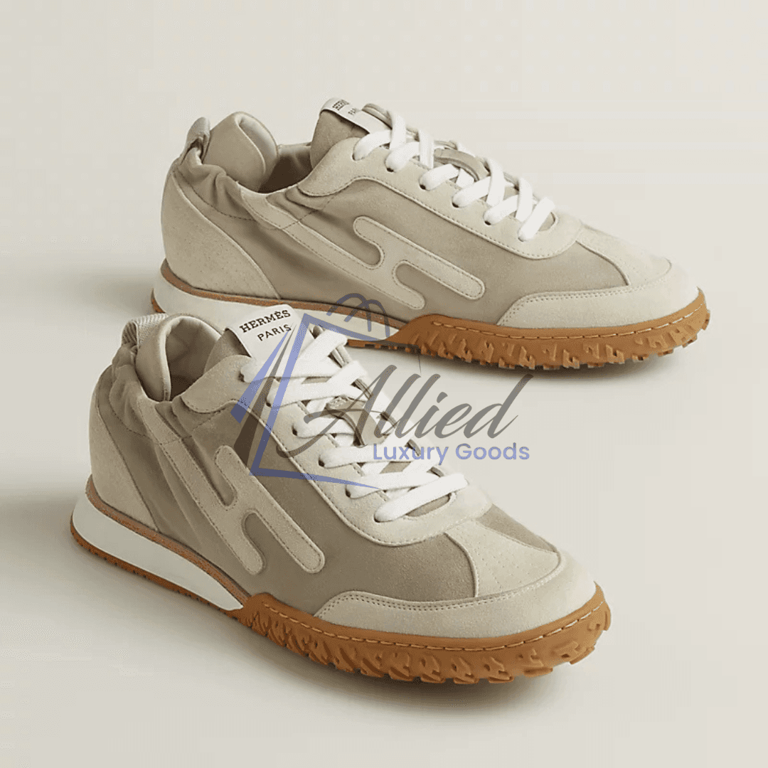 Hermès Jet Sneaker Retro Suede Design Discreet
