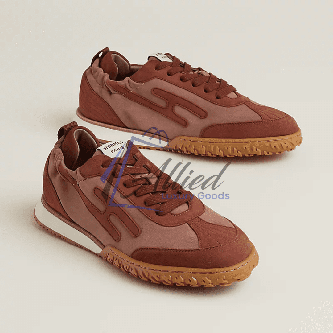 Hermès Jet Sneaker Retro Suede Design Discreet