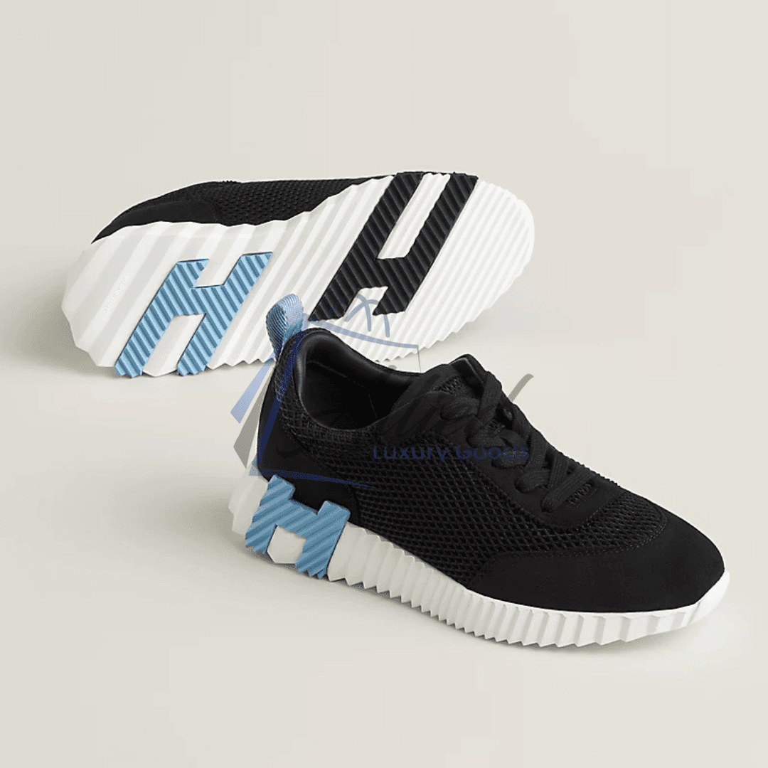Hermès Bouncing Sneakers Contrast Sole Luxe Goatskin Construction