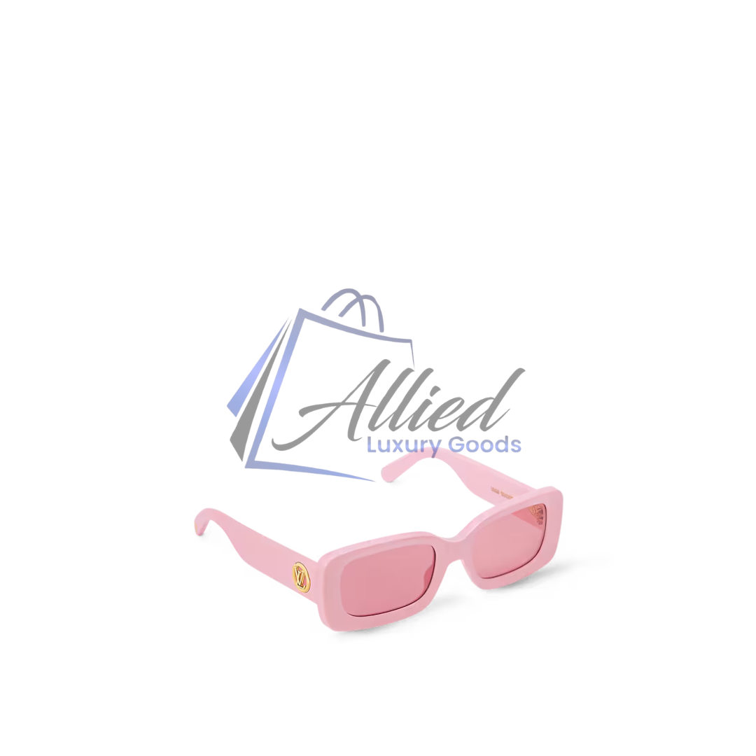 LV Sunset Square Sunglasses | Iconic Retro-Future Appeal in Rosé Pink