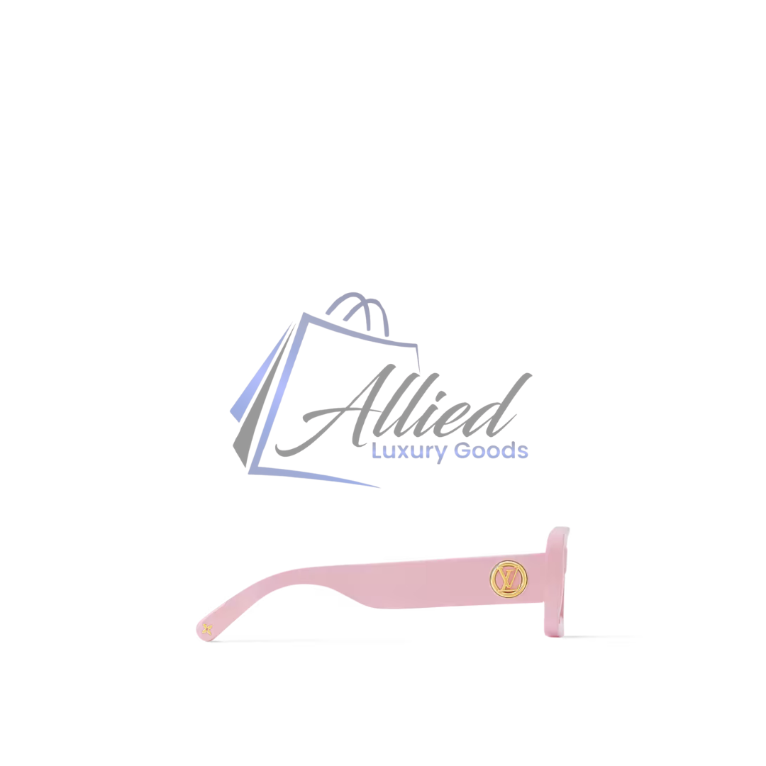 LV Sunset Square Sunglasses | Iconic Retro-Future Appeal in Rosé Pink