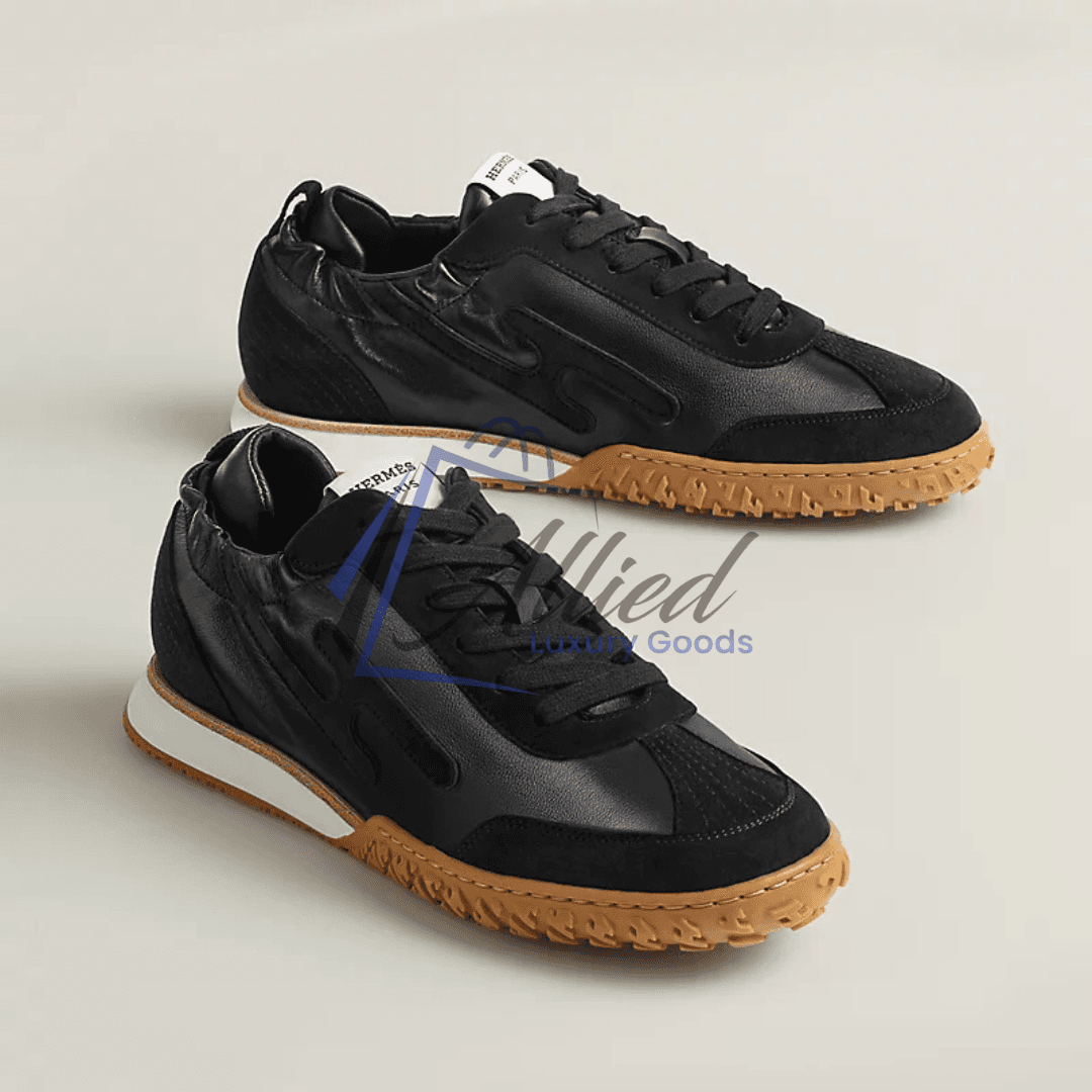 Hermès Jet Sneaker Retro Suede Design Discreet