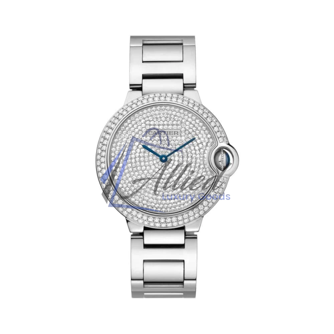 Cartier Ballon Bleu Diamond Dial 36mm