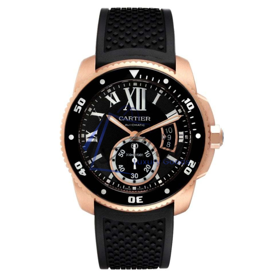 Cartier Calibre de Cartier Diver 42mm | Rose Gold Power Meets Deep-Sea Precision