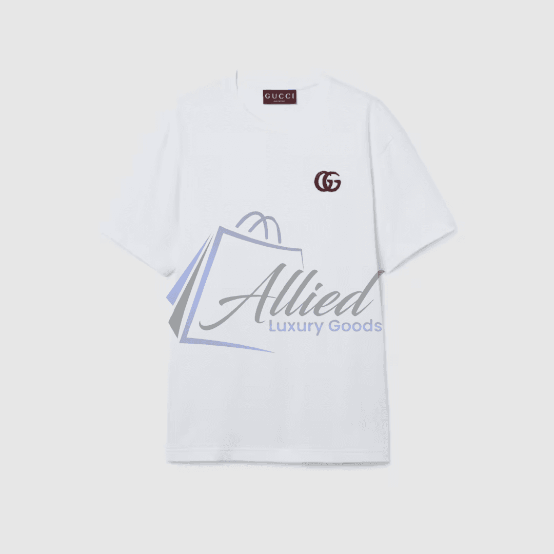 Gucci Double G Embroidered T-Shirt