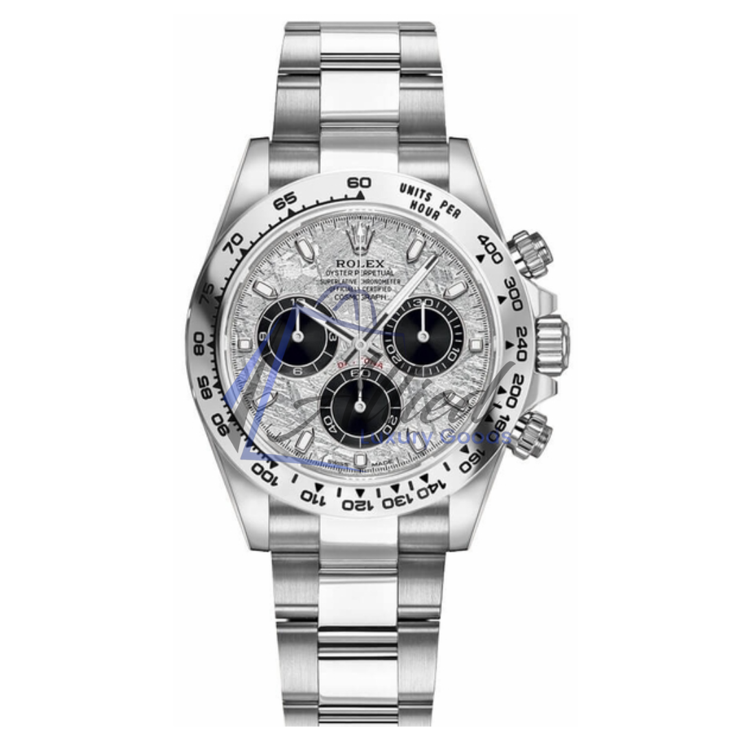 Rolex Daytona 40mm | Meteorite Dial with White Gold Case and Oyster Bracelet