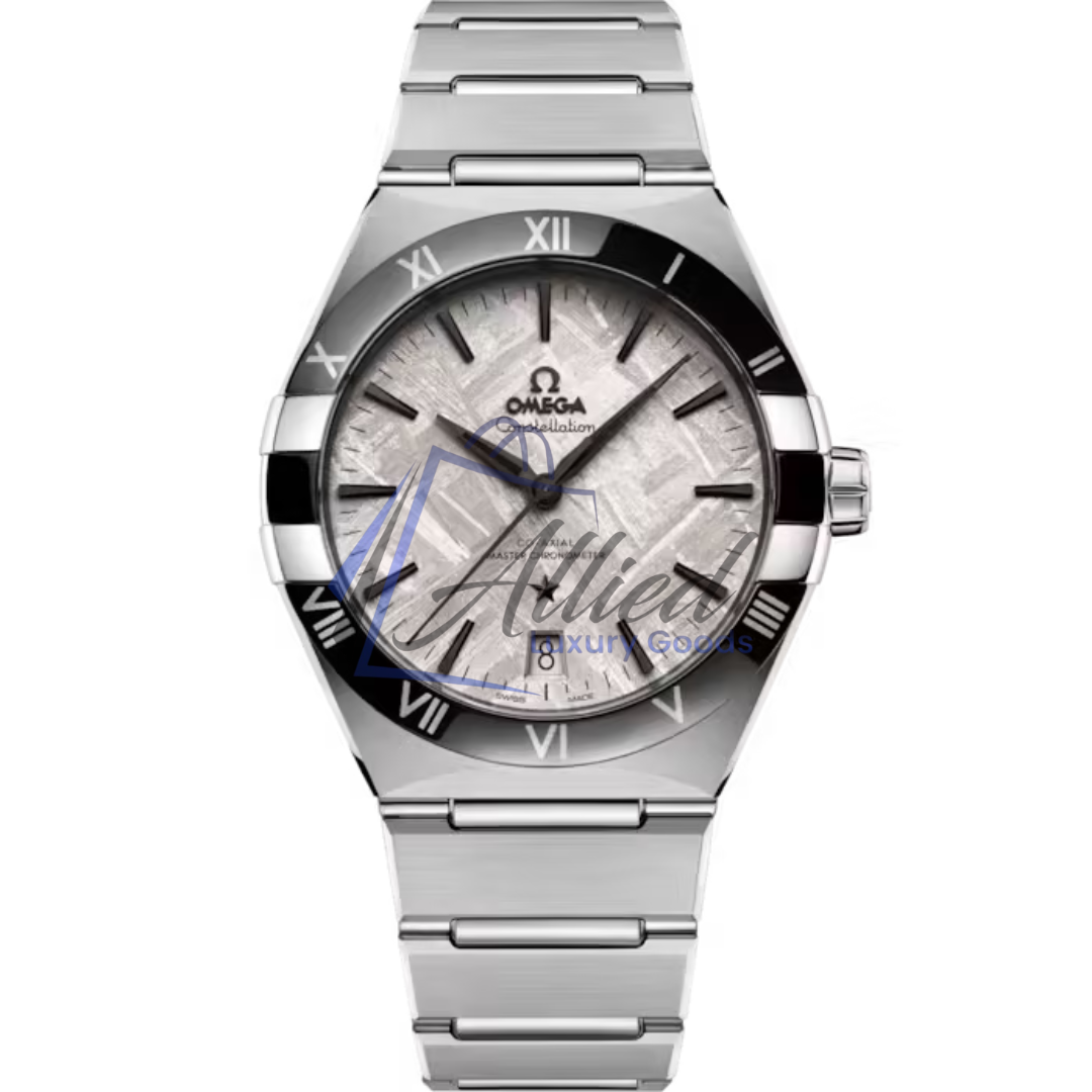 Omega Constellation 41mm | Meteorite Dial with Full Steel Presence