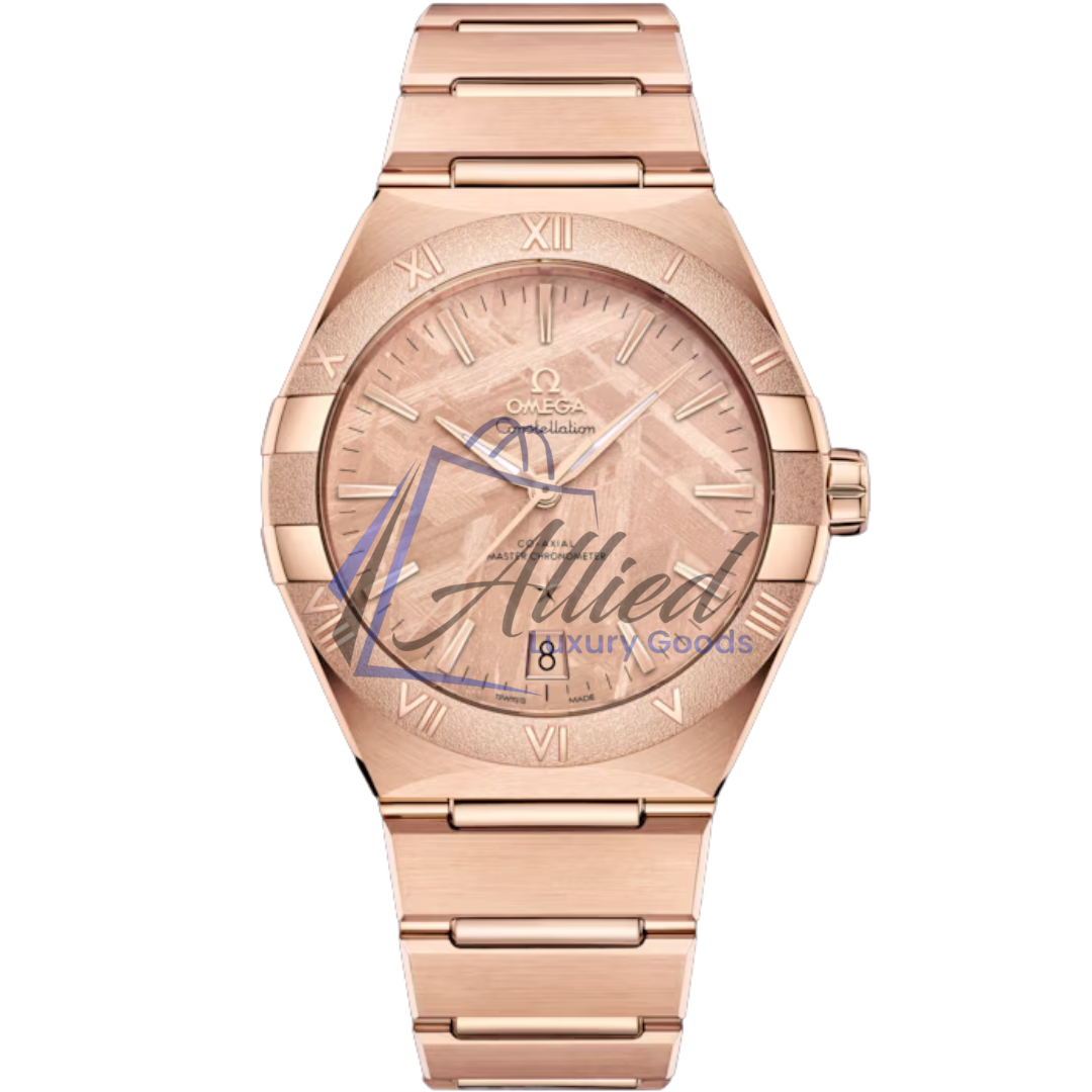 Omega Constellation 41mm | Full Sedna™ Gold with Meteorite Dial Brilliance