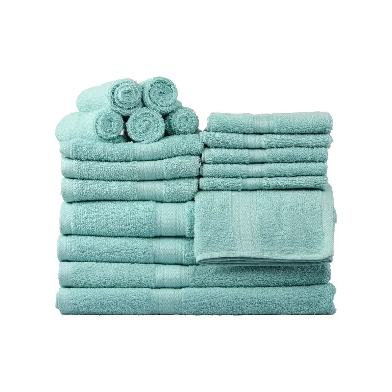 Premium Cotton 18-Piece Towel Set