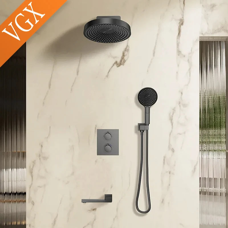 Premium Thermostatic Shower System Specifications