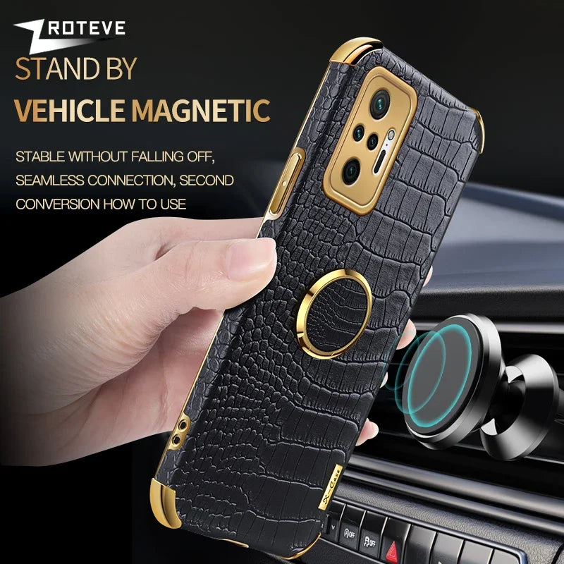Premium Protective Case with Magnetic Holder for Select Smartphone Models