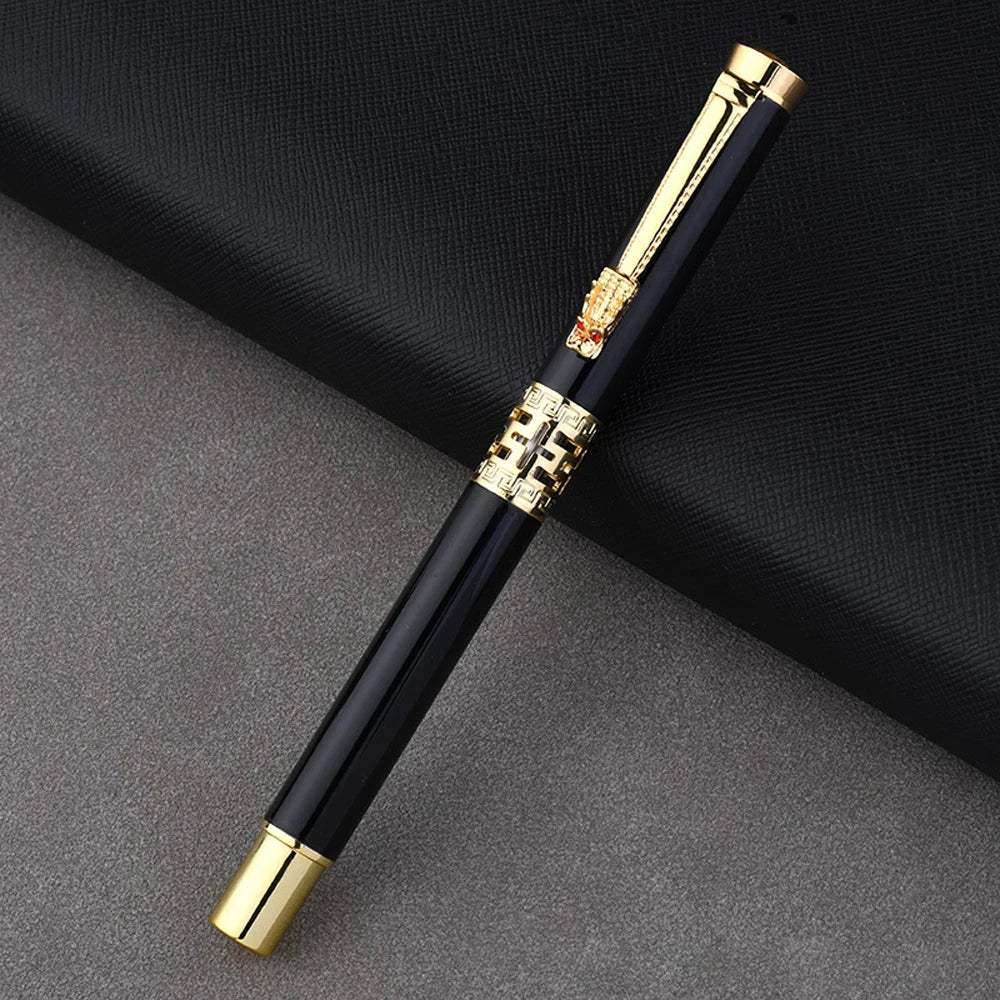 Customizable Premium Metal Gel Ink Pen – 0.5mm Fine Tip