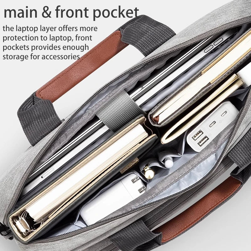 Business Laptop Messenger Bag – Sleek, Secure, and Travel-Ready