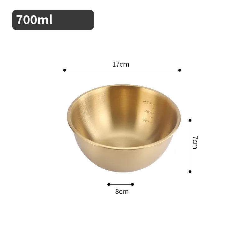 Stainless Steel Ramen and Salad Bowl - 1.2L