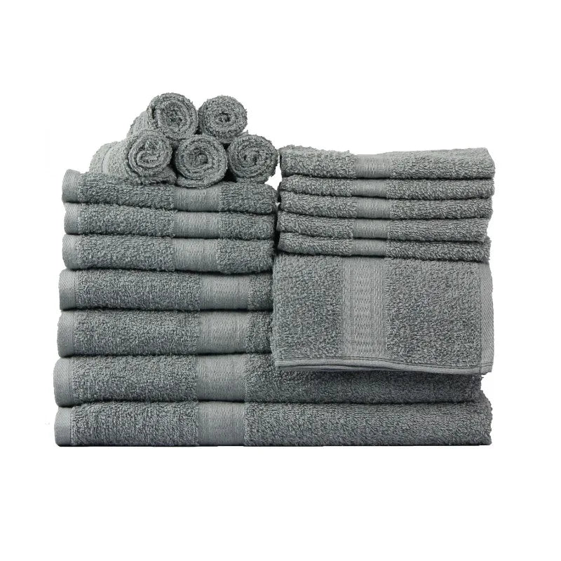 Premium Cotton 18-Piece Towel Set