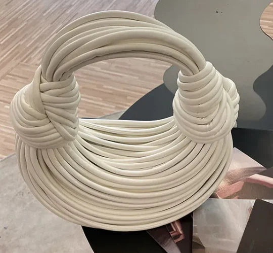 Luxe Handwoven Hobo Clutch