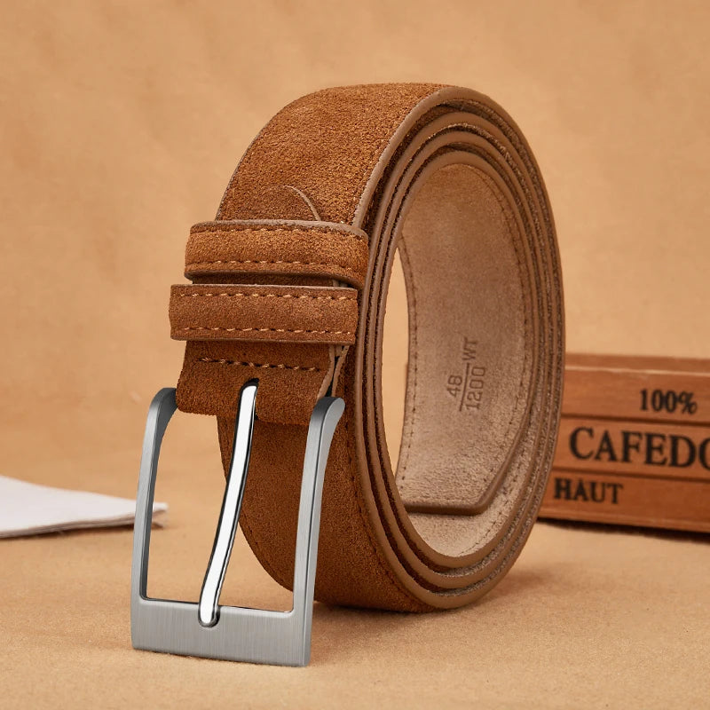 Men’s Genuine Leather Belt | Timeless Style with Versatile Sophistication