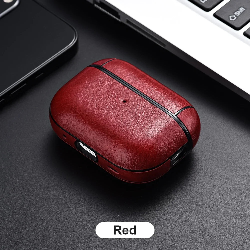 Leather Earphone Case – Premium Protection for AirPods and Wireless Earbuds